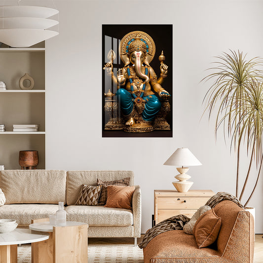 golden ganesha