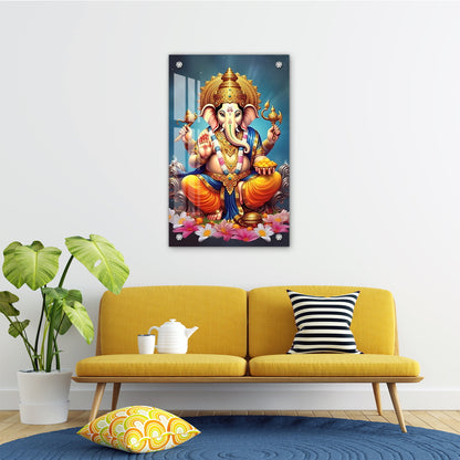 peacefull ganesha