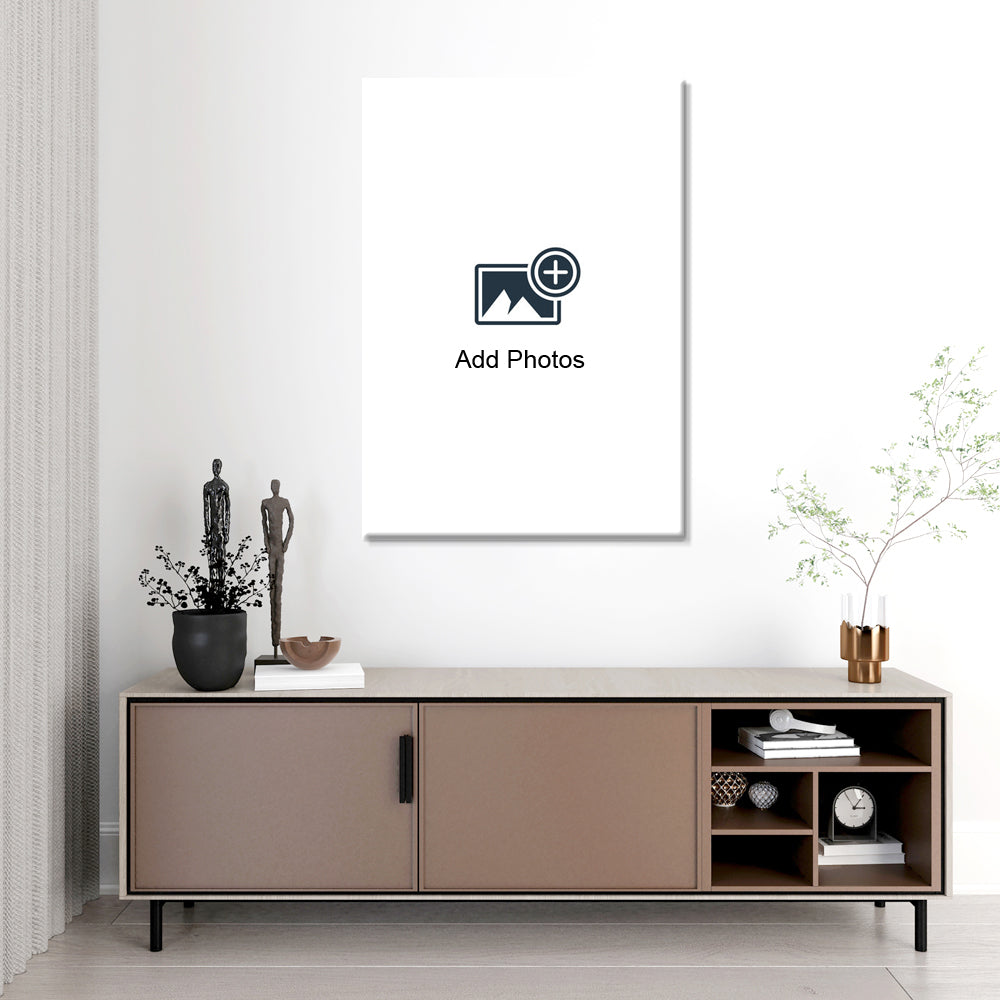 Customize Your Photos (vertical) canvas wall art